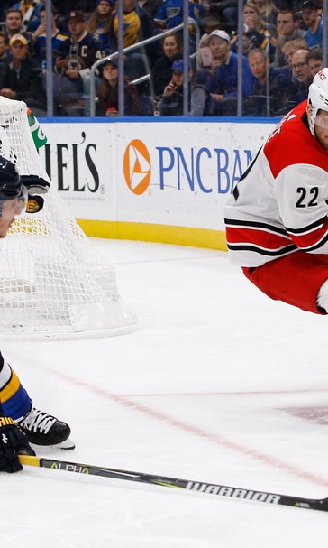 O’Reilly’s hat trick leads St. Louis over Carolina 4-1